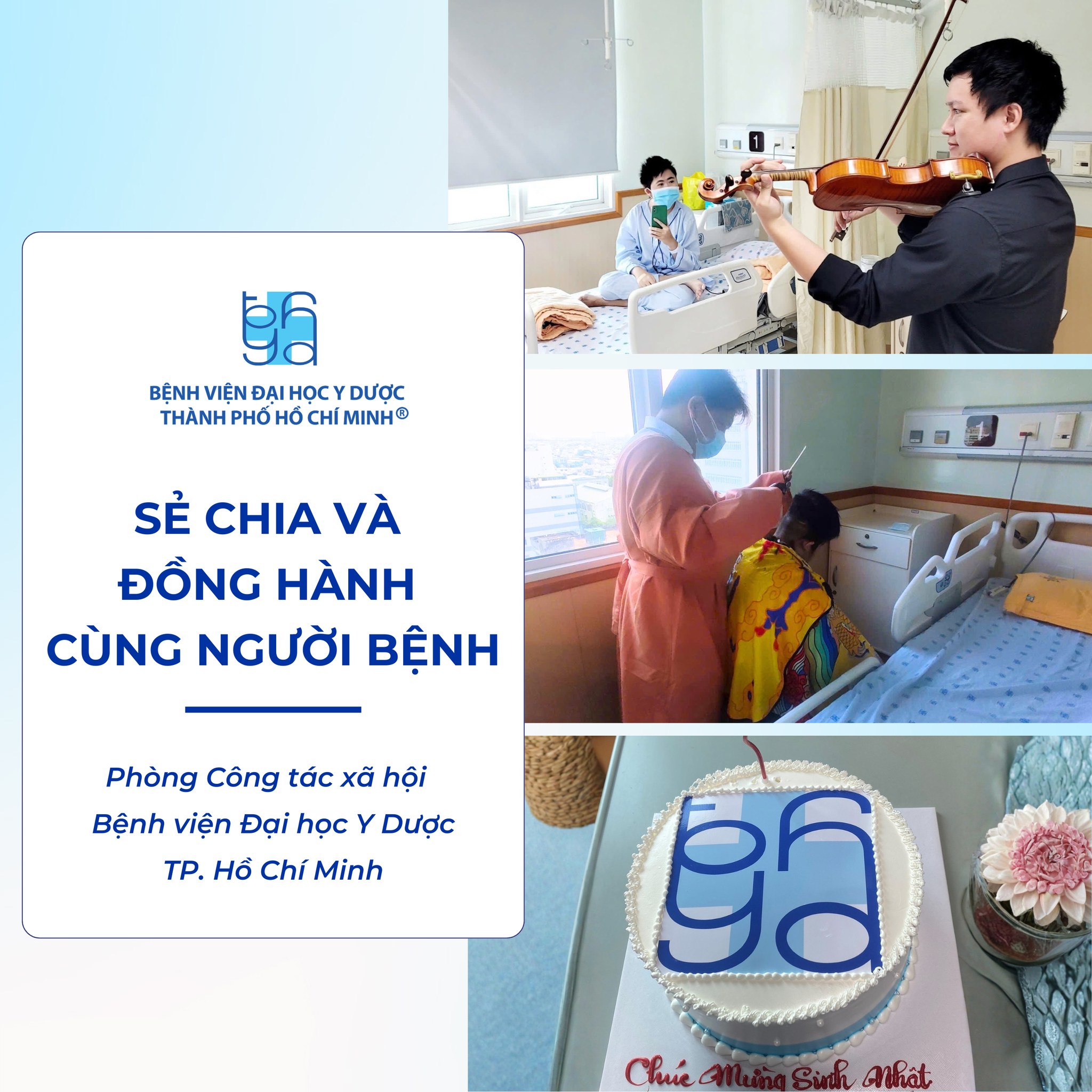 Sẻ chia và đồng hành cùng người bệnh